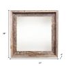 12X12 Natural Weathered Grey Picture Frame