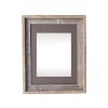 16X20 Natural Weathered Grey Picture Frame With Plexiglass Holder