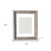 16" X 20" Rustic Reclaimed Wood Picture Frame