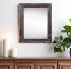 16X20 Rustic Smoky Black Picture Frame With Plexiglass Holder