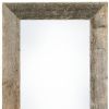 14X18 Natural Weathered Grey Picture Frame With Plexiglass Holder
