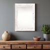 11X17 Rustic White Washed Picture Frame With Plexiglass Holder