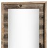11X14 Weathered Grey Picture Frame With Plexiglass Holder