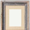 11X14 Rustic Burlap Picture Frame With Plexiglass