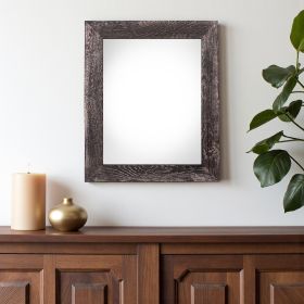 11X14 Rustic Smoky Black Picture Frame With Plexiglass Holder