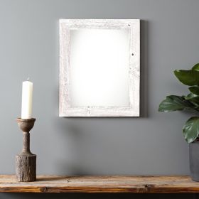 12"X15" Rustic White Washed Grey Picture Frame