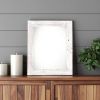 11"X12" Rustic White Washed Grey Picture Frame