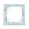 11"X11" Rustic Blue Picture Frame