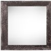 8"X8" Rustic Smoky Black Picture Frame