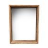 24 x 36 Gray Distressed Solid and Manufactured Wood Hanging or Tabletop Picture Frame