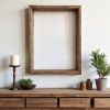 24 x 36 Gray Distressed Solid and Manufactured Wood Hanging or Tabletop Picture Frame