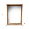 24 x 36 Gray Distressed Solid and Manufactured Wood Hanging or Tabletop Picture Frame