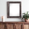 18X24 Rustic Smoky Black Picture Frame With Plexiglass Holder