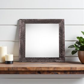 12X12 Rustic Smoky Black Picture Frame