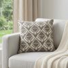 Antique Light Toned Throw Pillow