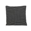 Super Black And White Check Throw Pillow