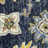 4' X 6' Navy And Blue Bohemian Area Rug