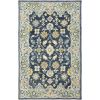4' X 6' Navy And Blue Bohemian Area Rug