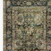 12' Runner Green Power Loom Runner Rug