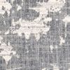 5' X 8' Grey And Ivory Grey Matter Area Rug