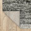 10' X 14' Ash And Slate Abstract Area Rug
