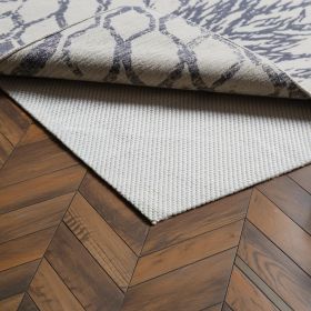 12" X 15" Beige Non Slip Rug Pad