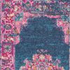 10' Blue Dhurrie Runner Rug