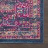 10' Blue Dhurrie Runner Rug