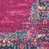 2' X 3' Fuchsia Power Loom Area Rug