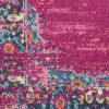 4' X 6' Fuchsia Power Loom Area Rug