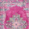 5' X 7' Fuchsia Power Loom Area Rug