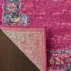 5' X 7' Fuchsia Power Loom Area Rug