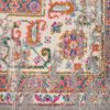 10' Gray Power Loom Runner Rug