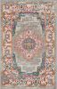 2' X 3' Gray Power Loom Area Rug