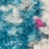 5' X 7' Pink And Ivory Abstract Power Loom Area Rug