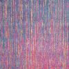 4' X 6' Blue And Pink Abstract Power Loom Area Rug