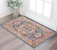 2' X 3' Teal Blue Power Loom Area Rug
