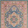 5' X 7' Teal Blue Power Loom Area Rug