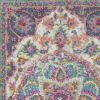 2' X 3' Pink And Green Dhurrie Area Rug