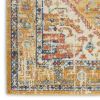 2' X 3' Yellow And Ivory Dhurrie Area Rug