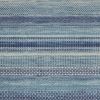 7' X 10' Navy Blue Southwestern Power Loom Area Rug