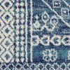 2' X 3' Navy Blue Power Loom Area Rug