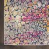5' X 7' Pink And Ivory Coral Power Loom Area Rug