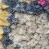 8' X 10' Pink And Ivory Coral Power Loom Area Rug