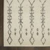 5' X 7' Gray Geometric Power Loom Area Rug