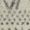 5' X 7' Gray Geometric Berber Power Loom Area Rug
