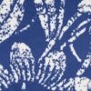 5' X 7' Navy Blue Floral Dhurrie Area Rug
