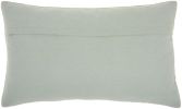 Brilliant Celadon Blue Lumbar Pillow