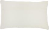 Brilliant Ivory Lumbar Pillow