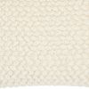 Off White Knotted Detail Lumbar Pillow